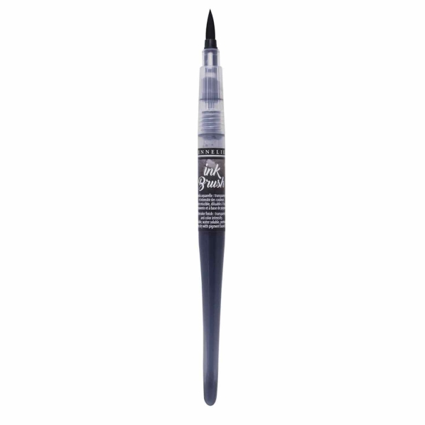 Pinceau à réservoir Ink Brush 6,5 ml - Noir ivoire - Photo n°2