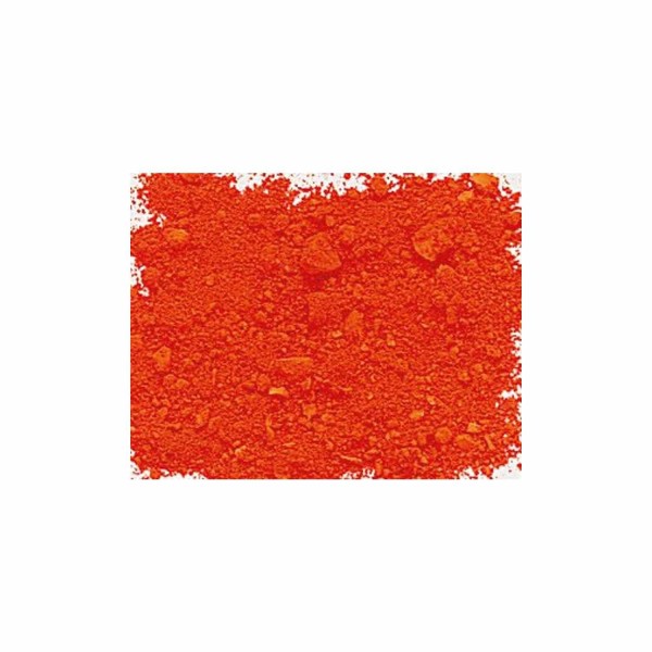 Pigment pour création de peinture - pot 110 g - Rouge de Cadmium orange véritable - Photo n°3