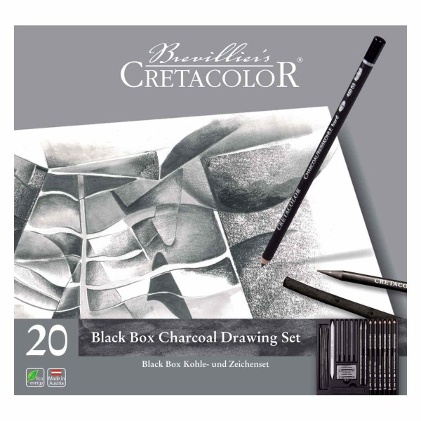 Set pour Esquisse Cretacolor 20 pièces - Black Box - Photo n°1