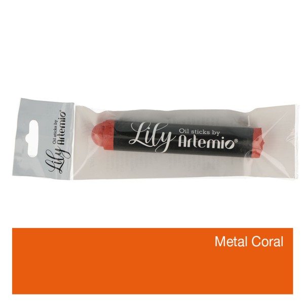 Stick de peinture à l'huile Lily - Métal Corail - Photo n°1