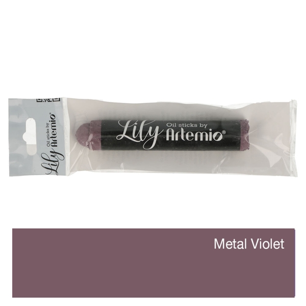 Stick de peinture à l'huile Lily - Métal Violet - Photo n°1