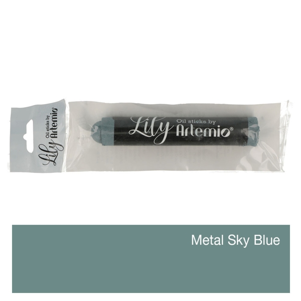 Stick de peinture à l'huile Lily - Métal Bleu Ciel - Photo n°1