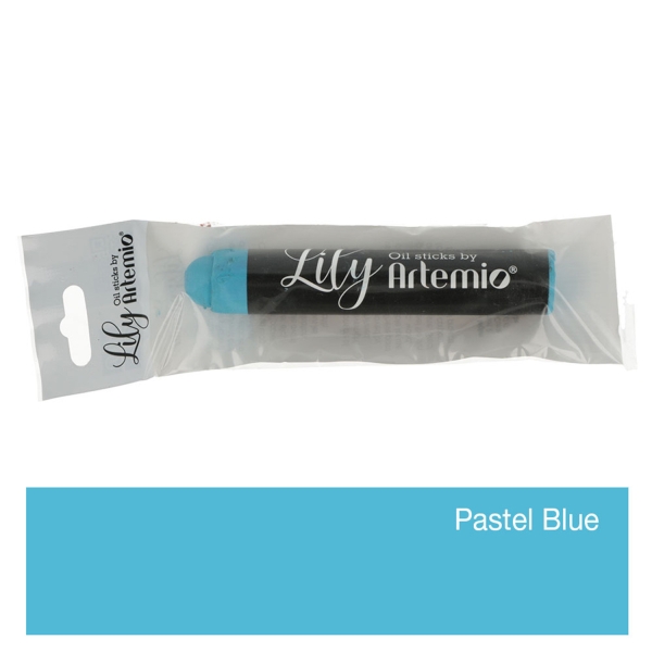 Stick de peinture à l'huile Lily - Bleu Pastel - Photo n°1