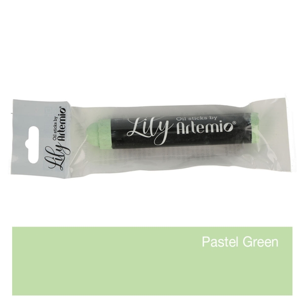 Stick de peinture à l'huile Lily - Vert Pastel - Photo n°1