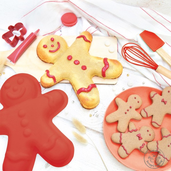 Coffret d'ustensiles pâtisserie Noël pour enfants - Pain d'épices - Photo n°2