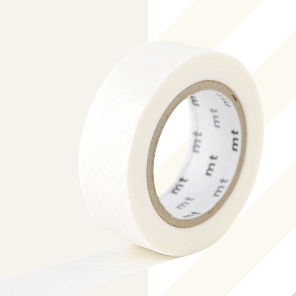 Masking tape à rayures - Blanc - 1,5 cm x 7 m - Photo n°1