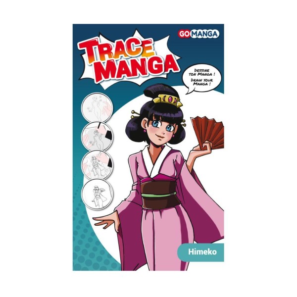Kit de dessin Trace Manga Go Manga - Himeko - Photo n°0