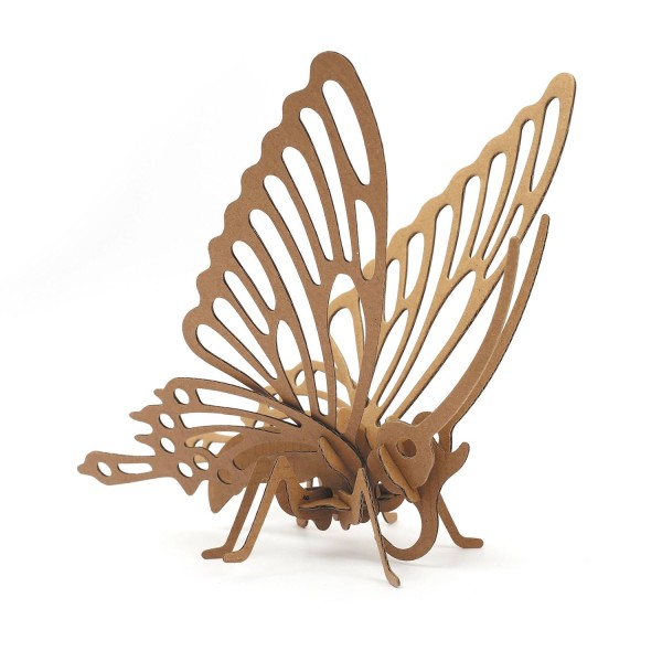 Maquette papillon 3D en carton à monter soi-même - Photo n°1