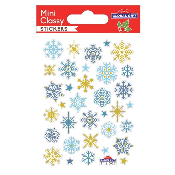 Stickers Noël - Flocons de neige - Photo n°1