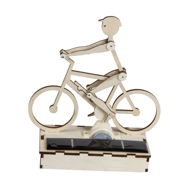 Maquette cycliste solaire à construire - Photo n°1