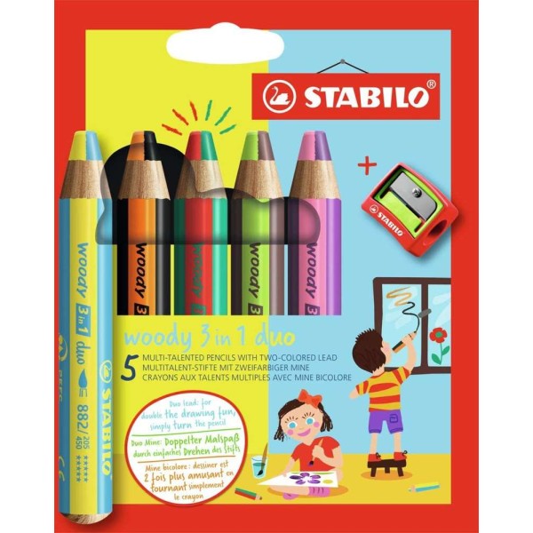 STABILO - Crayons multi-talents 