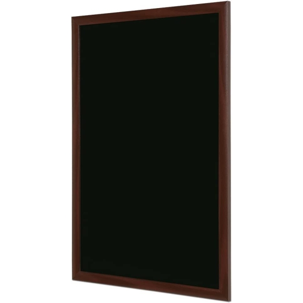 Bi-Office - Tableau noir - 900 x 600 mm - Cerisier - Photo n°1