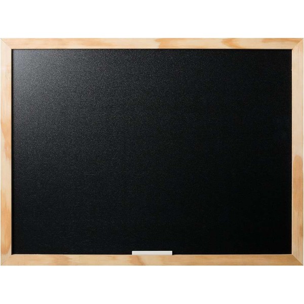Bi-Office - Tableau noir - 900 x 600 mm - Hêtre - Photo n°1
