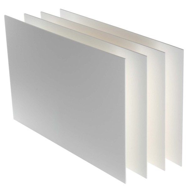 Carton plume, A4, épaisseur : 5 mm - Blanc - Canson - Photo n°1