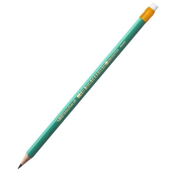 Crayon Evolution ECOlutions 655, degré de dureté : HB - Bic - Crayon à  papier - Creavea
