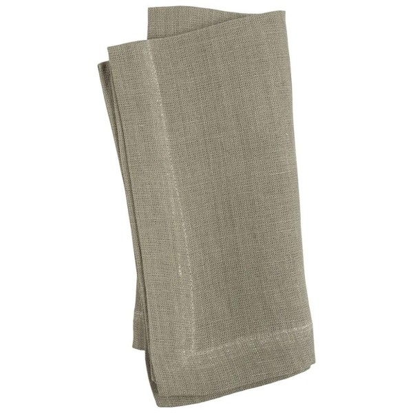 Serviettes en tissu - Vert Kaki - 42 x 42 cm - 2 pcs - Photo n°1