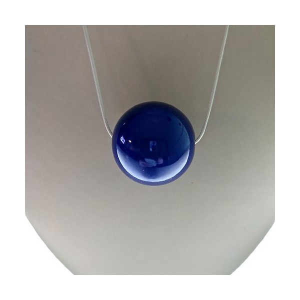 Perle magique en résine bleu foncé - 30mm – vendu à l’unité - Photo n°1