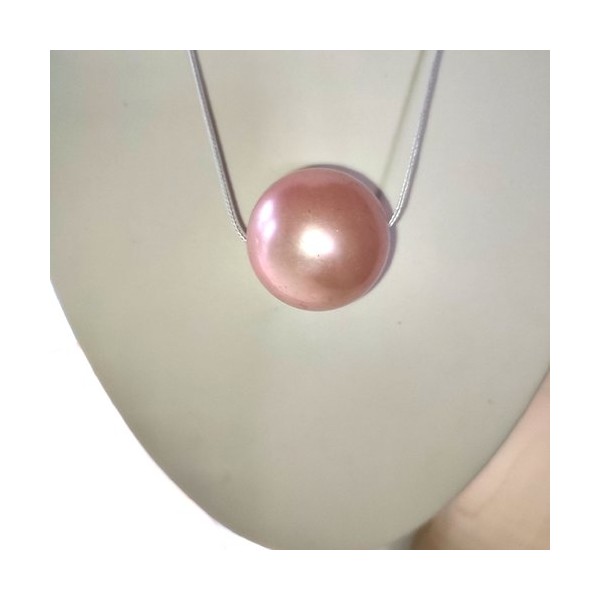 Perle magique en résine rose - 30mm – vendu à l’unité - Photo n°1