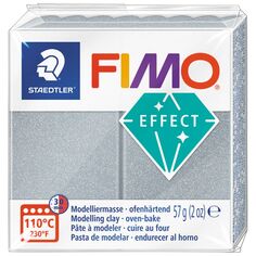 Pâte Fimo Effect Metal - Argent 81 - 57 g