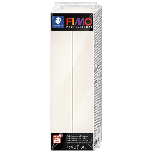 Pâte Fimo Professional - Blanc 03 - 454 g - Photo n°1