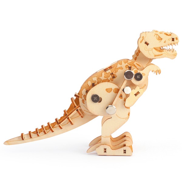 Maquette 3D Mécanique en bois - T-Rex - Photo n°2