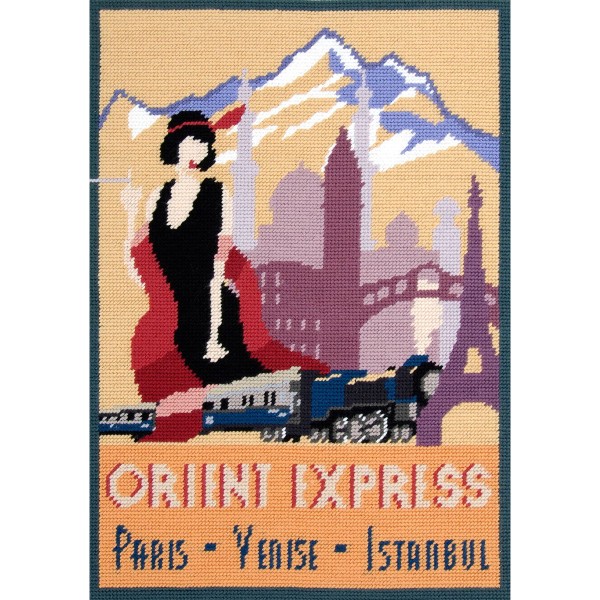 Canevas Pénélope - Orient Express - 29,7 x 42 cm - Photo n°1
