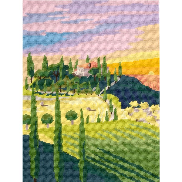 Canevas Pénélope - Toscane - 30 x 40 cm - Photo n°1