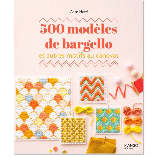 Livre Broderie - 500 modèles de Bargello et autres motifs au Canevas - Photo n°1
