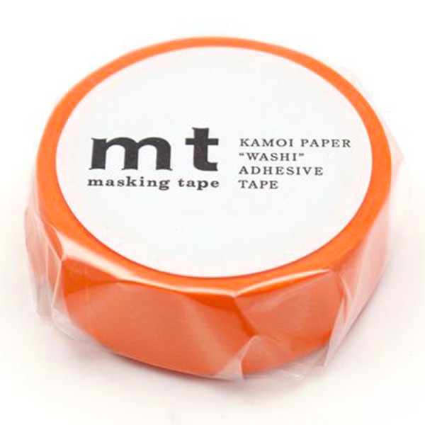 Masking Tape - Uni Mate - Orange - 15 mm - 7 m - Photo n°3