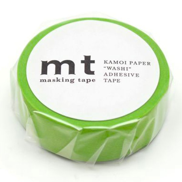 Masking Tape - Uni Mate - Vert - 15 mm - 7 m - Photo n°3