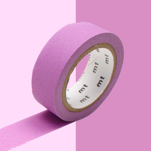 Masking Tape - Uni Mate - Violet - 15 mm - 7 m - Photo n°2