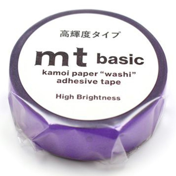 Masking Tape - Uni Métallisé - Violet - 15 mm - 7 m - Photo n°3