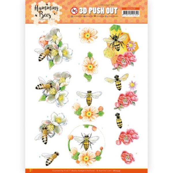 Carte 3D prédéc. - SB10559 - Les abeilles - la reine des abeilles - Photo n°1