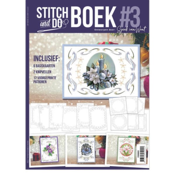 Stitch and Do Livre n°3 - Kit Carte 3D à broder - Photo n°1