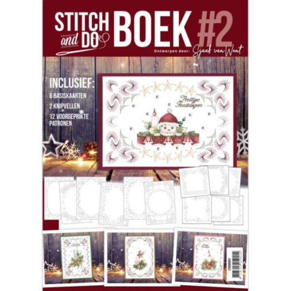 Stitch and Do Livre n°2 - Kit Carte 3D à broder - Photo n°1