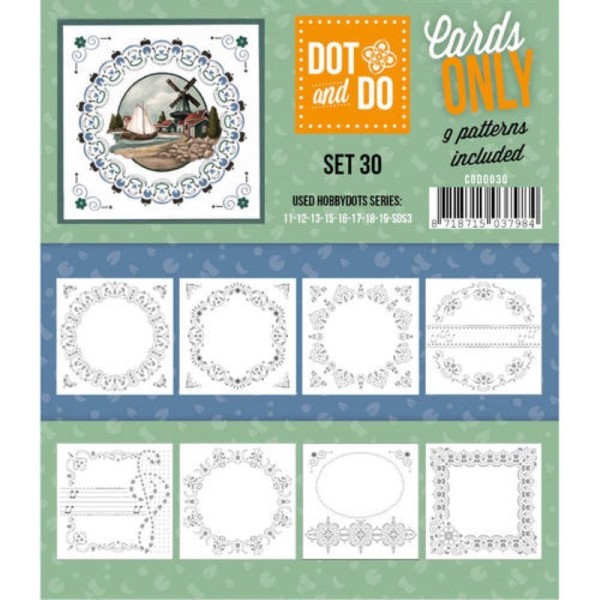 Dot and do Cartes n°30 - Lot de 9 Cartes seules - Photo n°1