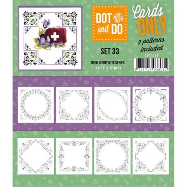 Dot and do Cartes n°33 - Lot de 9 Cartes seules - Photo n°1
