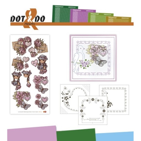 Dot and do 015 - Kit Carte 3D - Saint Valentin - Photo n°1