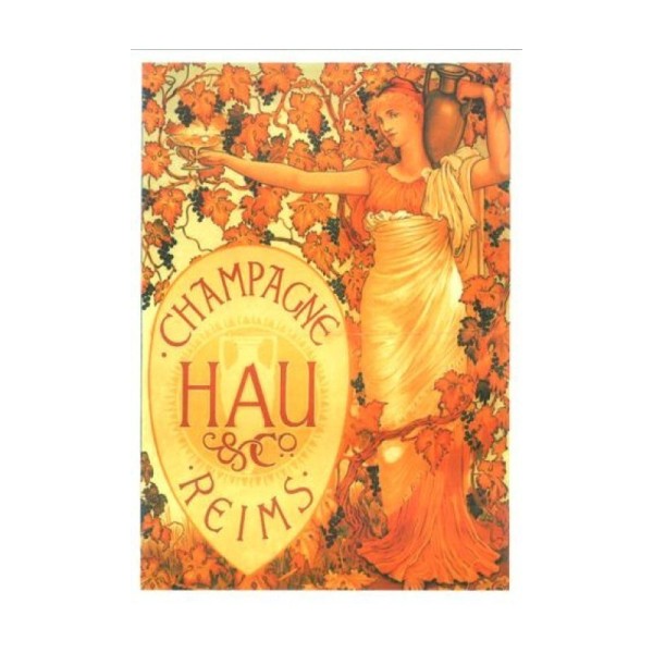 Carte publicité 15x21 champagne hau n°612 - Photo n°1