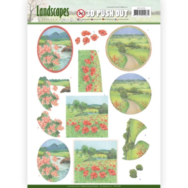 Carte 3D prédéc. - SB10296 - Landscapes - Paysages d'été - Photo n°1