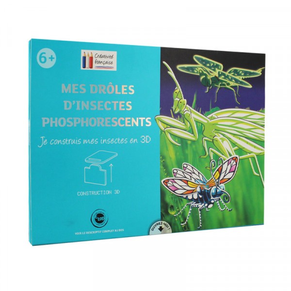 Kit créatif - Insectes à assembler - Construction 3D - A partir de 6 ans - Photo n°1