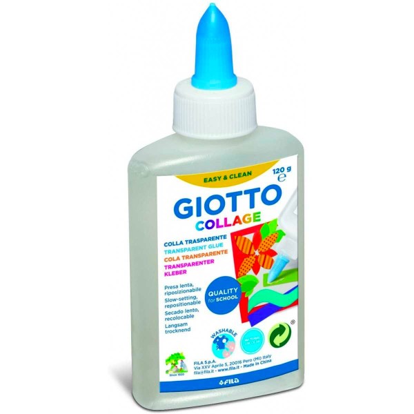 Colle liquide Giotto - Transparente - 120 g - Photo n°1