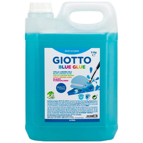 Colle liquide Giotto - Bleue - 5 Kg - Photo n°1