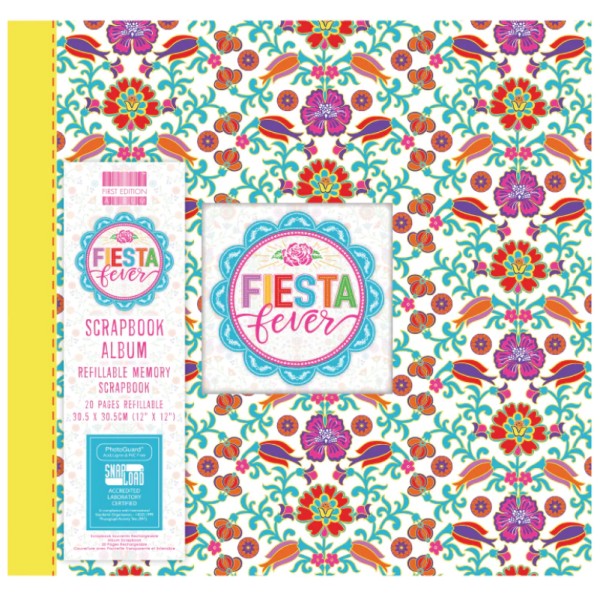 Album de scrapbooking 30cm x 30cm Fiesta fever - Marigold - Photo n°1