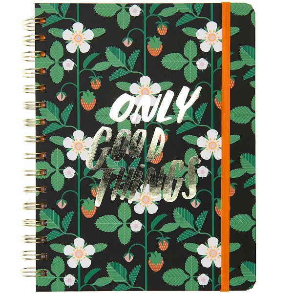 Bullet Journal - Only Good Things - A5 - 82 feuilles - Photo n°1