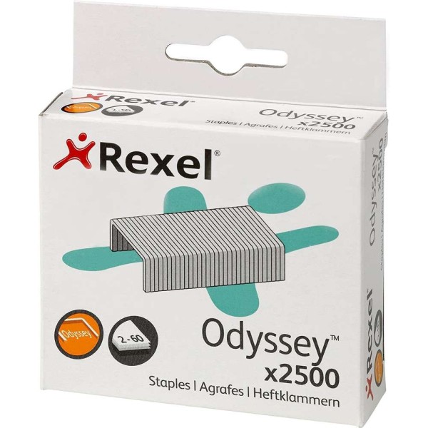 REXEL - Agrafes Odyssey pour agrafeuse Odyssey, zingué - Photo n°1