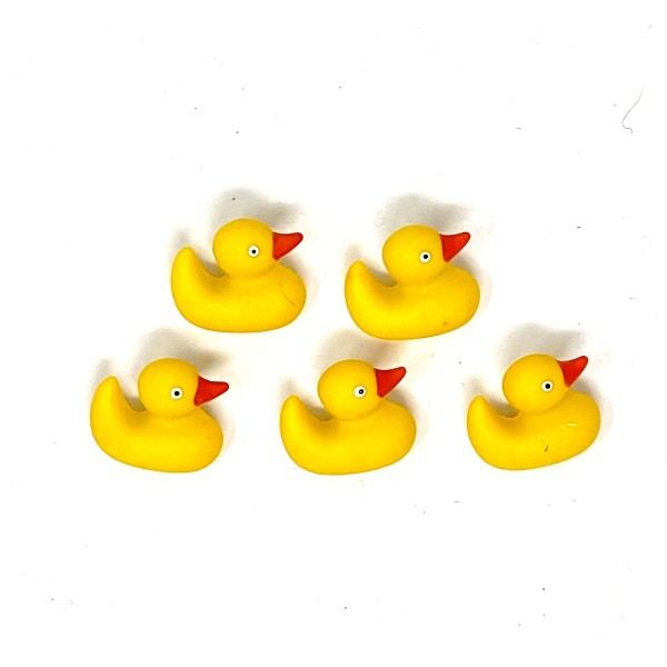 Boutons Dress It Up Rubber Ducks - Canard Jaune / Boutons Décoration - Photo n°1