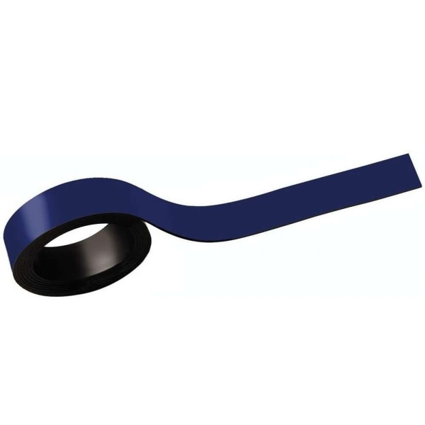 MAUL - Bandes magnétiques, (l)15 mm x (L)1.000 mm - Bleu - Photo n°1