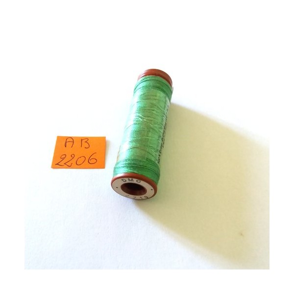 Fil coton vert 2719- DMC - tubino 100m - AB2206 - Photo n°1