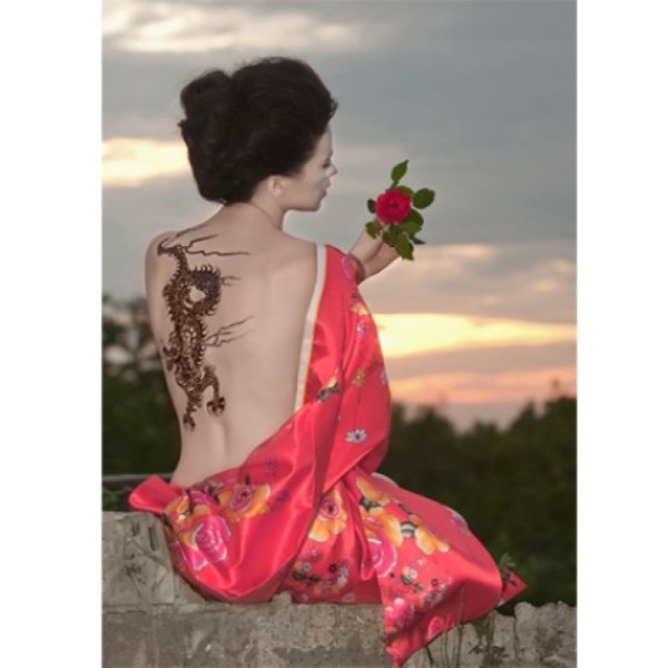 Image 3D - gk3040020 - 30x40 - chinoise tatouage - Photo n°1